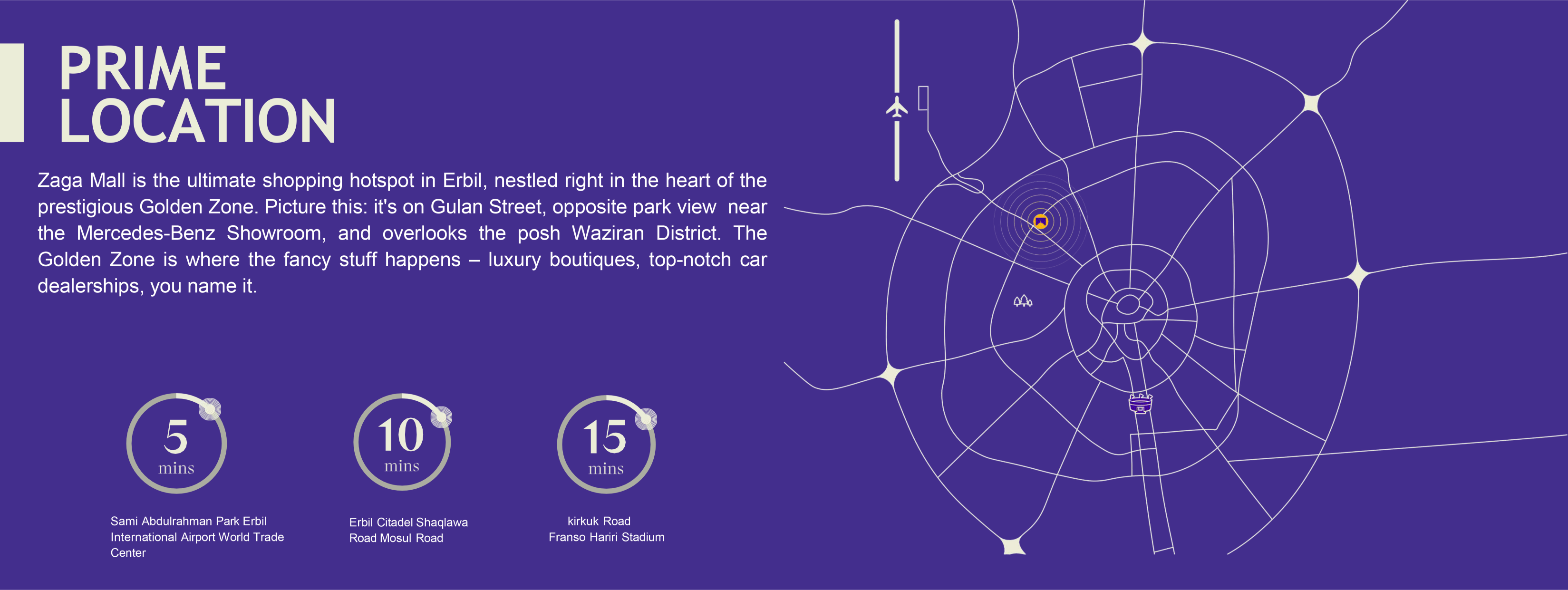 Zaga Mall Map